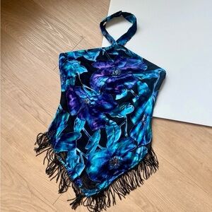 Vintage Cache Beaded Top